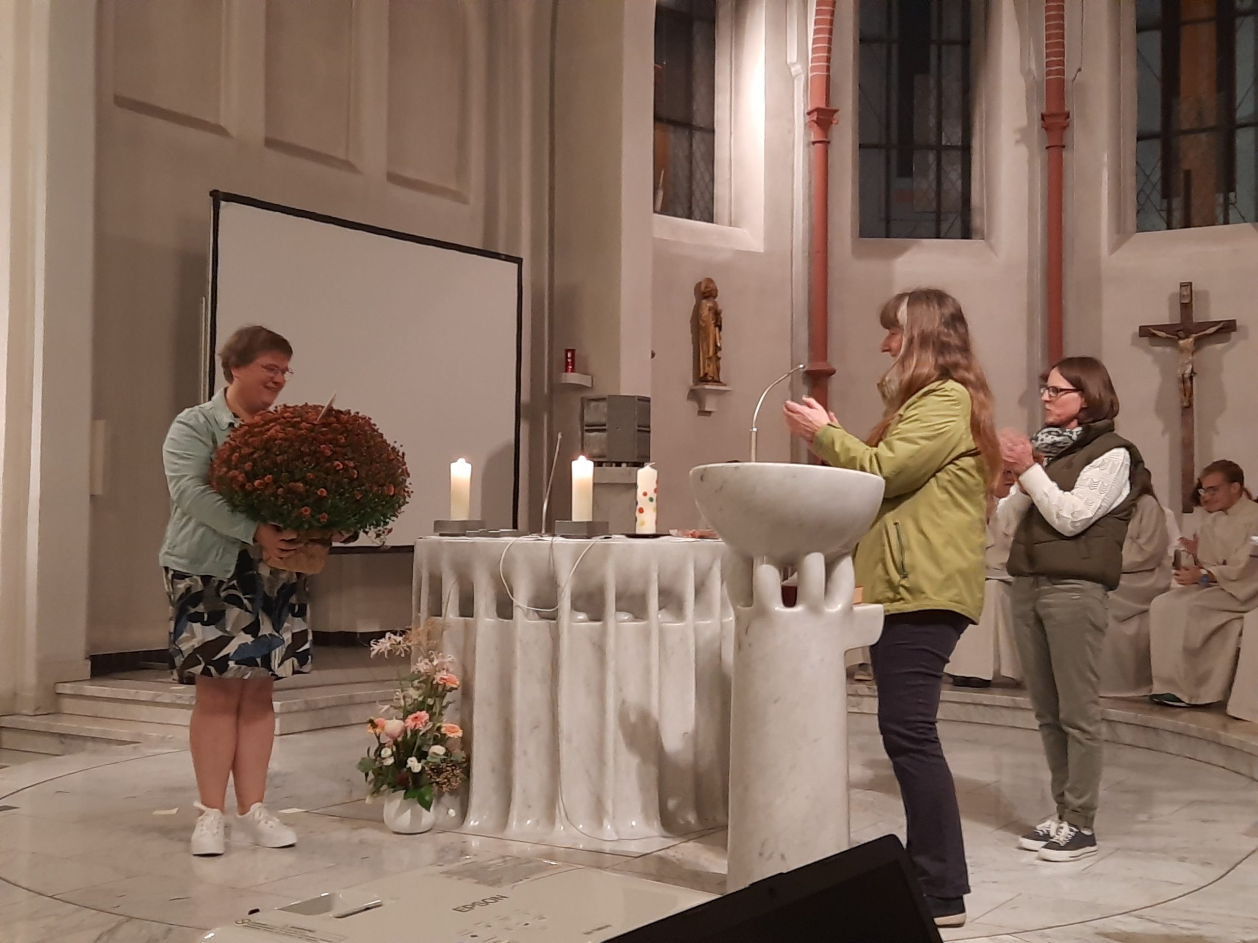 Abschied von Stephanie Vogt- Am Samstag, den 21.10.2023 durften wir Stephanie Vogt in einem bewegenden Abendgottesdienst verabschieden
