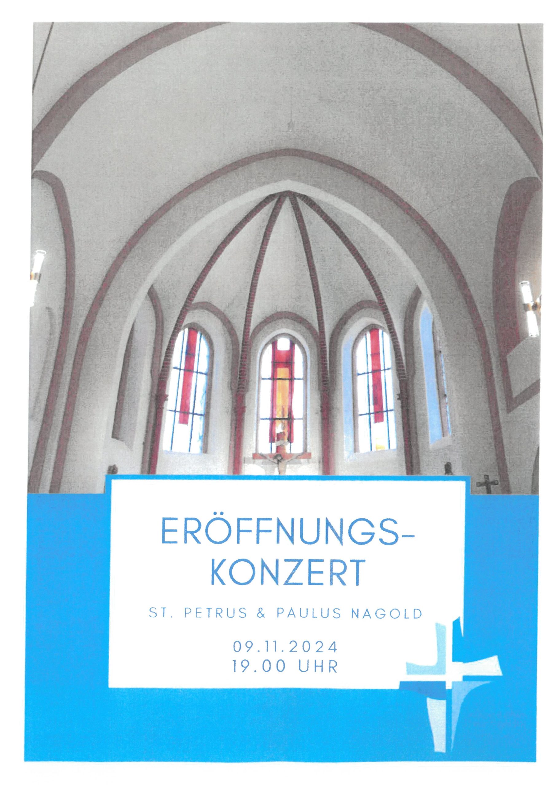 Eröffnungskonzert am 09.11.2024 um 19:00 Uhr in Nagold