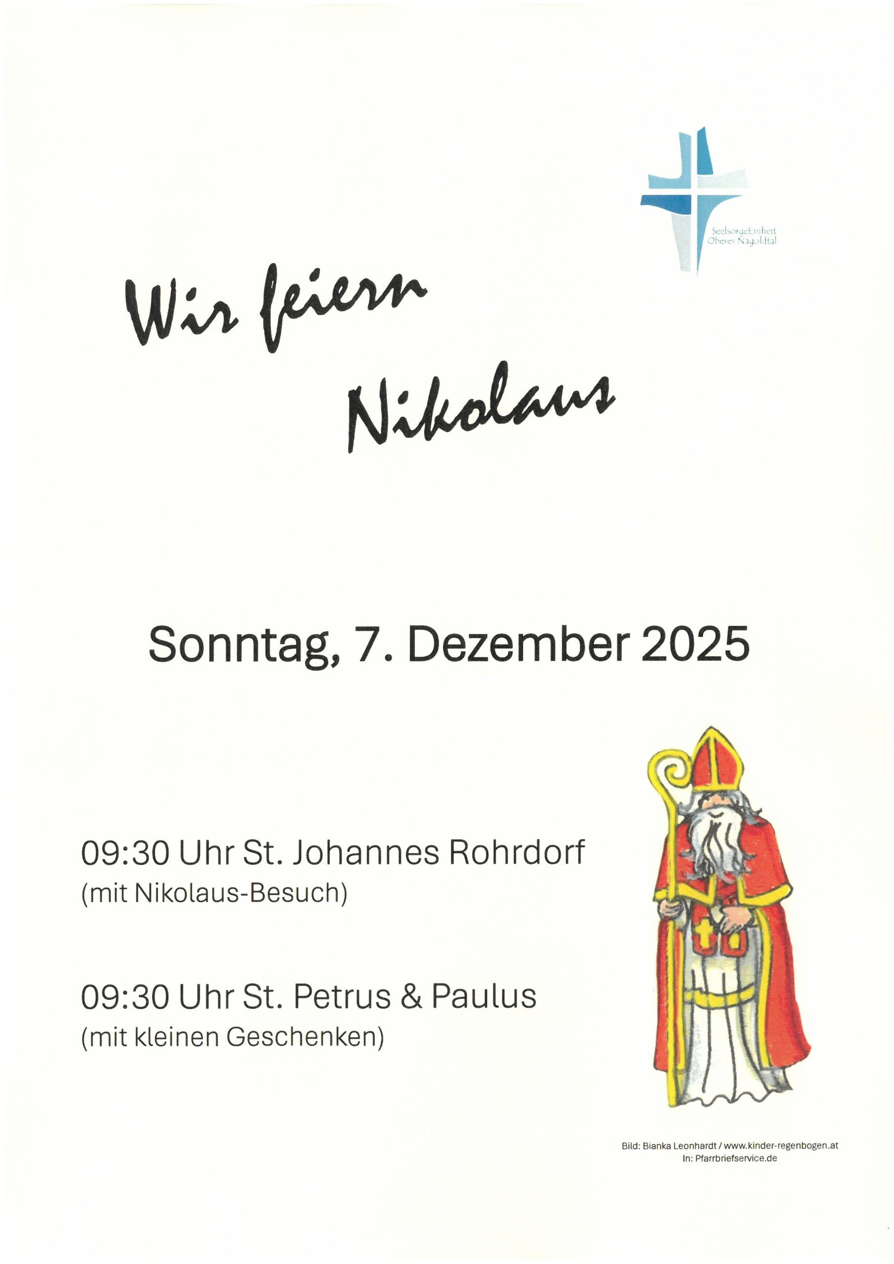 Wir feiern Nikolaus…